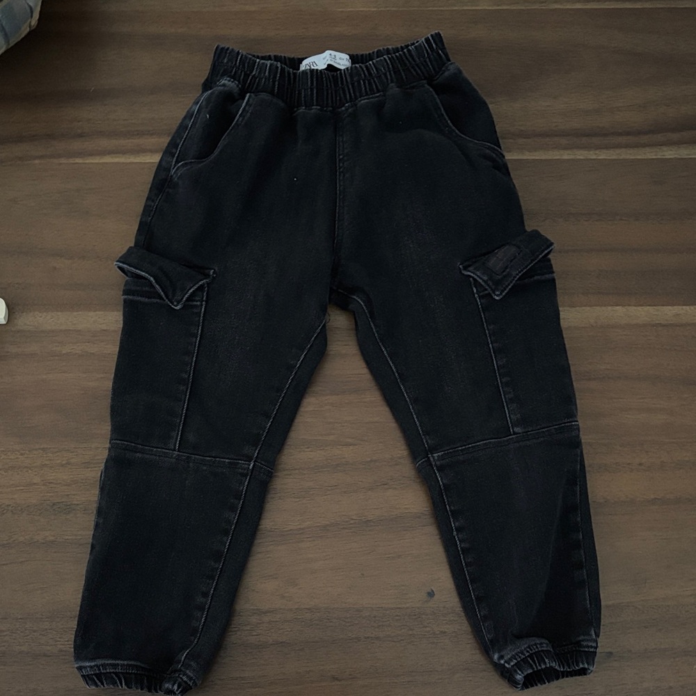 Zara Kids Black Jogger Pants